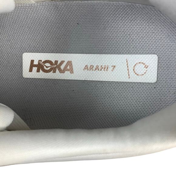 Copied - Hoka One One Arahi 7 White Running Sneakers Shoes Women’s 10.5 B - Picture 6 of 10